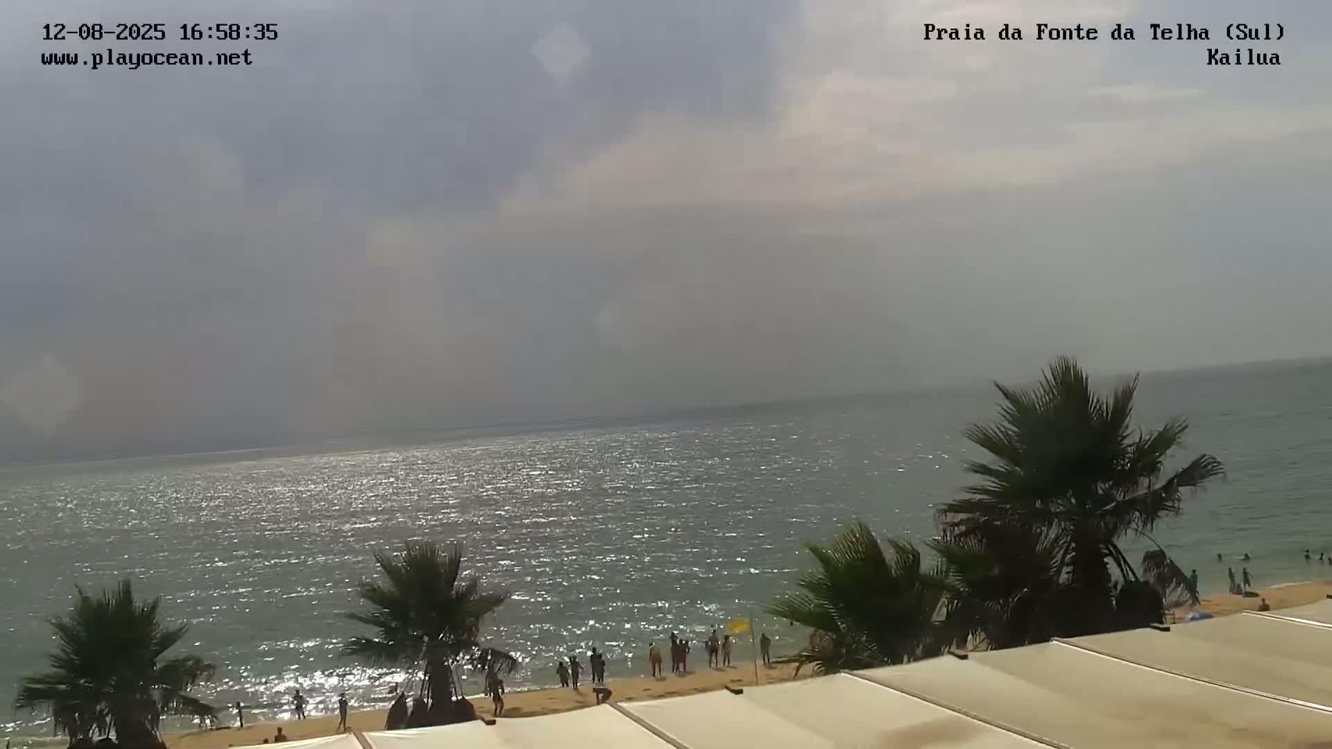 Praia da Fonte da Telha Beach, Costa de Caparica Surf  Live Cam - Almada, Setubal, Lisbon, Portugal