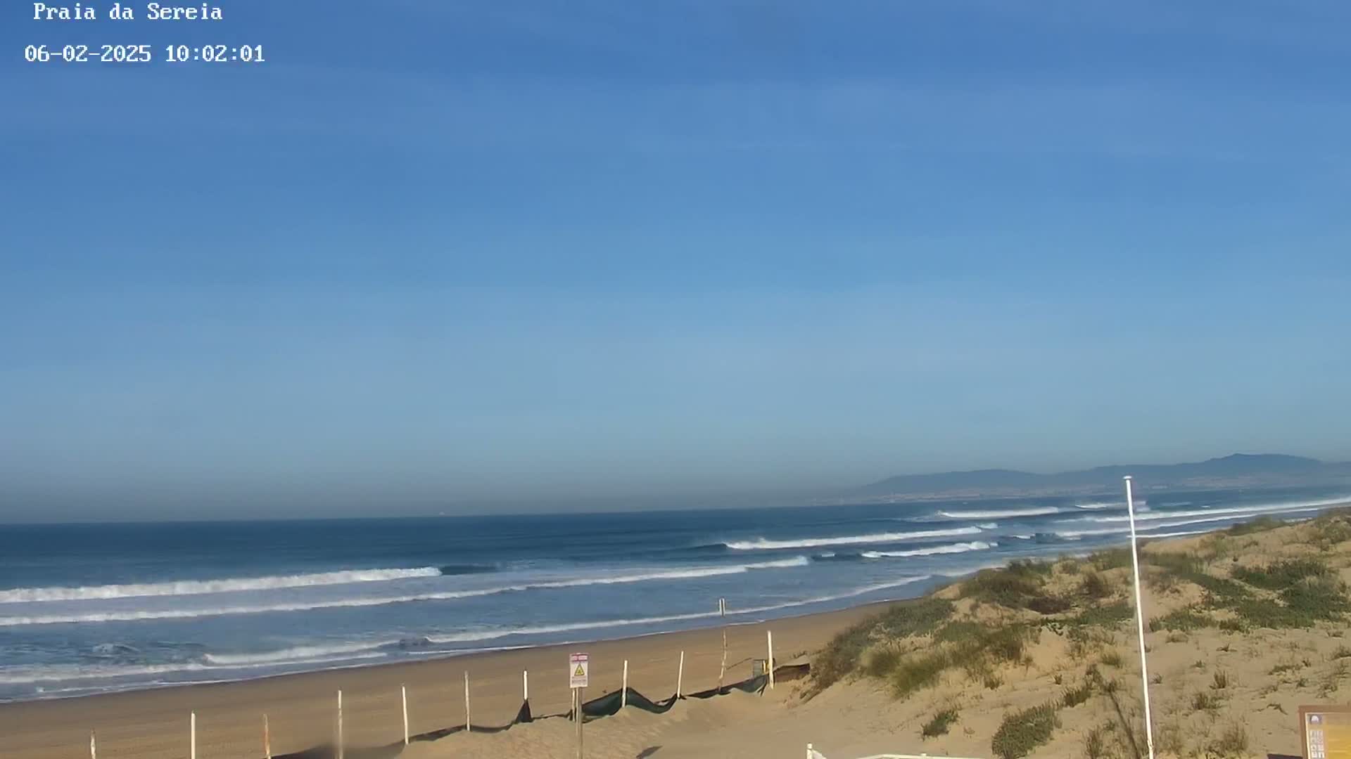  Praia da Sereia Beach, Costa da Caparica Live Cam - Almada, Setubal, Portugal