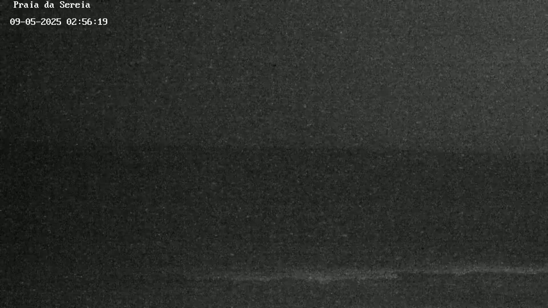 A dark, grainy image shows a mostly uniform dark surface, possibly asphalt or a similar material.