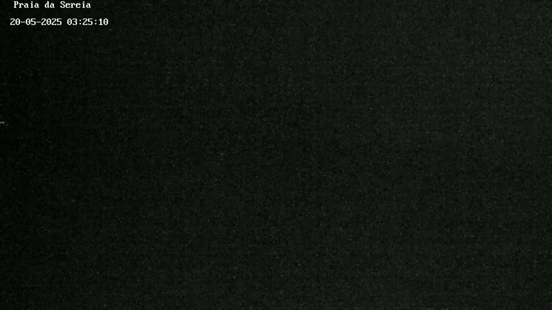 The image shows a uniformly dark, grainy surface.
