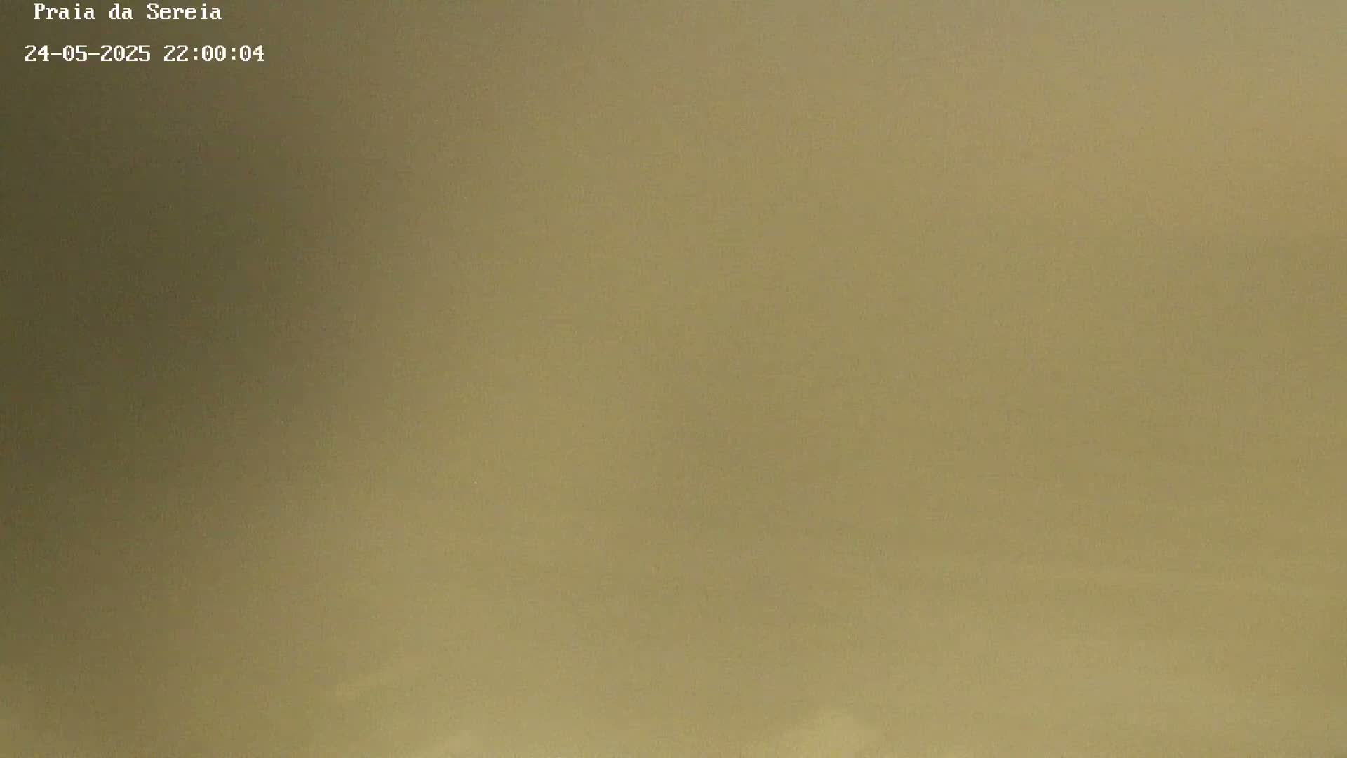A muted olive-green sky is shown, possibly at night or in very low light conditions.