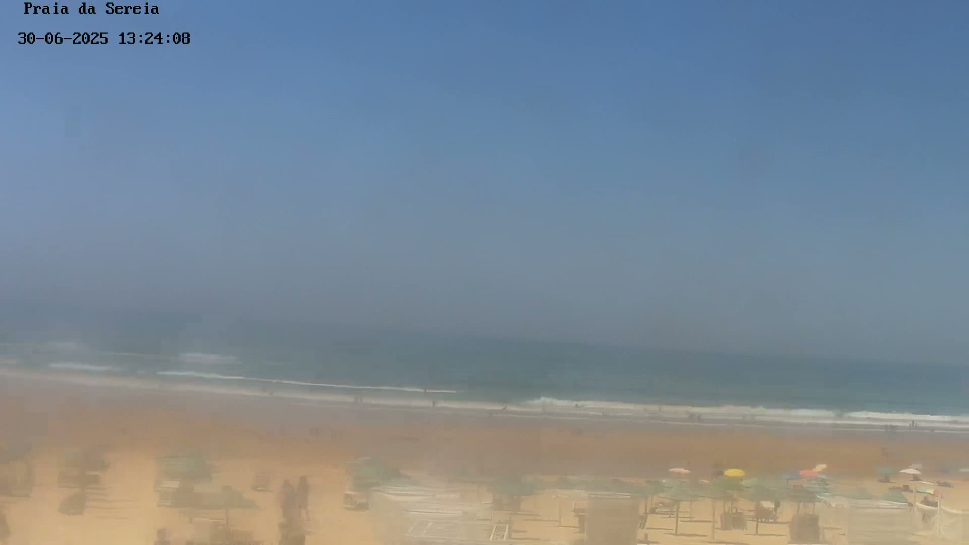 Praia da Sereia Beach, Costa da Caparica Live Cam - Almada, Setubal, Lisbon, Portugal