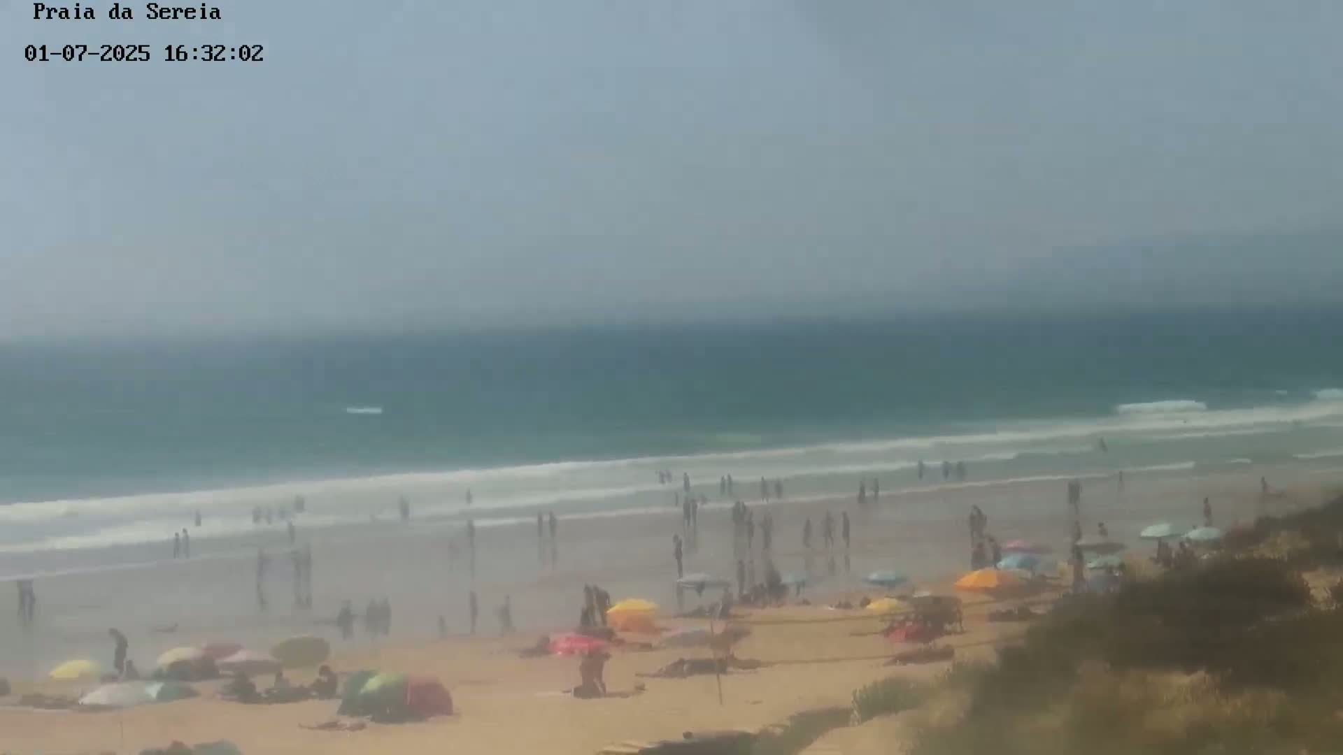 Praia da Sereia Beach, Costa da Caparica Live Cam - Almada, Setubal, Lisbon, Portugal