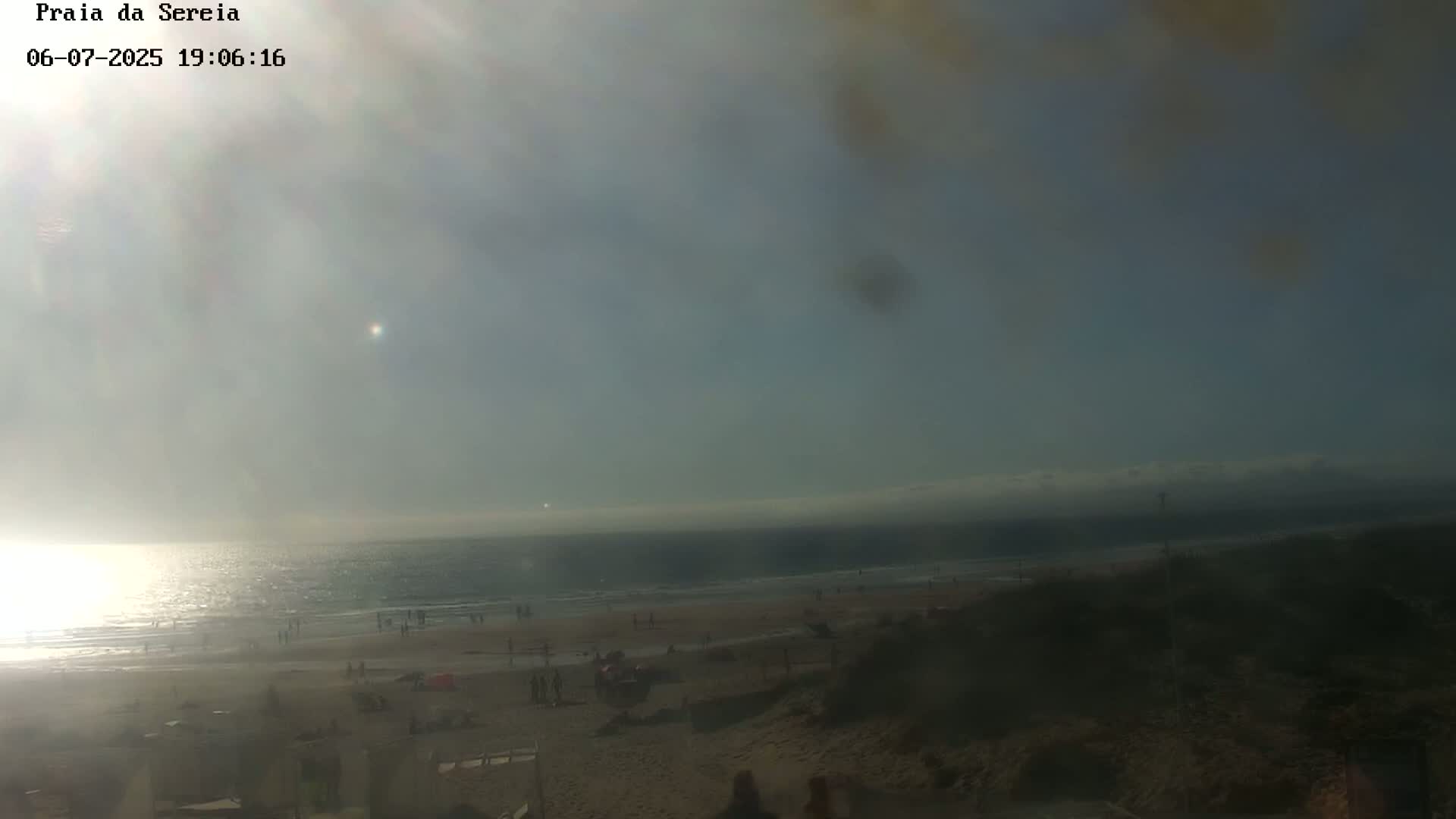 Praia da Sereia Beach, Costa da Caparica Live Cam - Almada, Setubal, Lisbon, Portugal