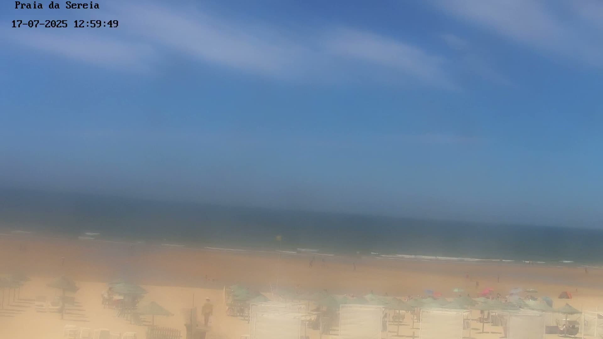 Praia da Sereia Beach, Costa da Caparica Live Cam - Almada, Setubal, Lisbon, Portugal