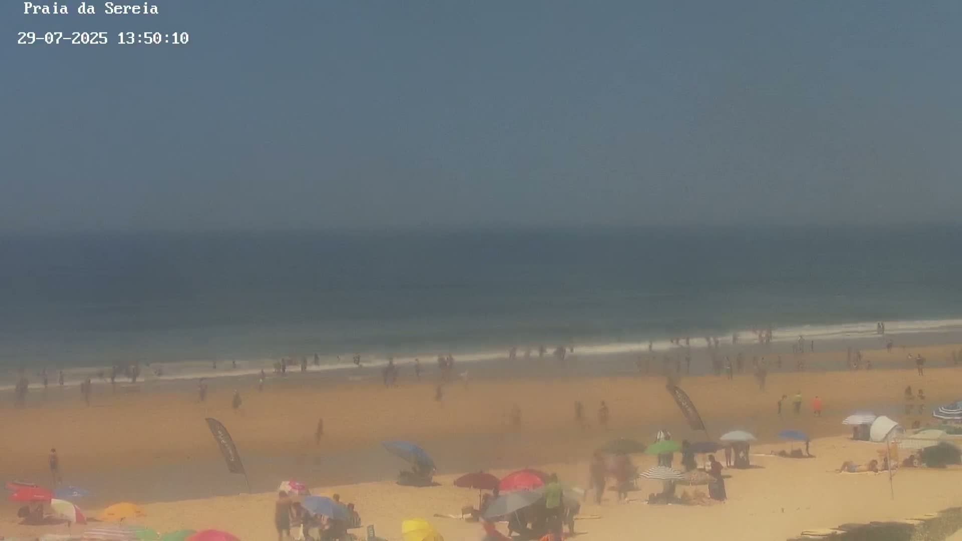 Praia da Sereia Beach, Costa da Caparica Live Cam - Almada, Setubal, Lisbon, Portugal