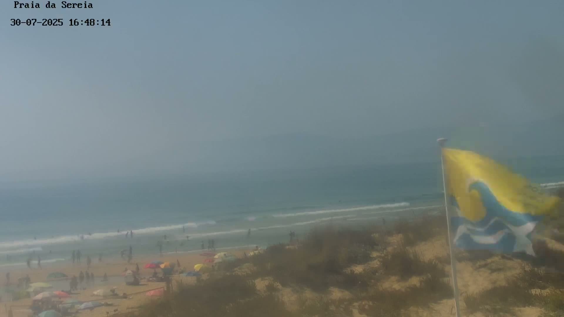 Praia da Sereia Beach, Costa da Caparica Live Cam - Almada, Setubal, Lisbon, Portugal