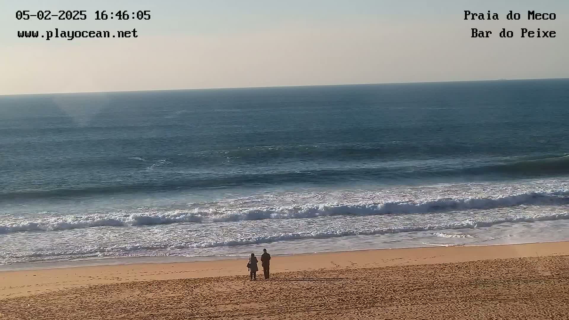 Praia do Meco Beach , Moinho de Baixo Live Cam  - Sesimbra,  Setubal, Portugal