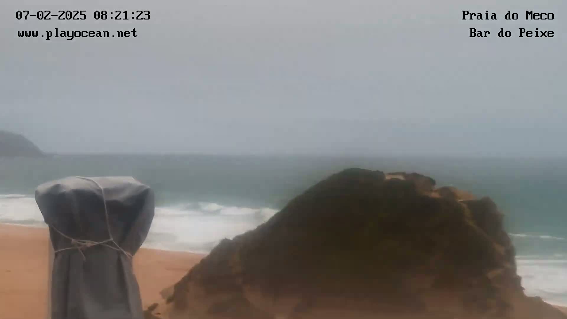 Praia do Meco Beach , Moinho de Baixo Live Cam  - Sesimbra,  Setubal, Portugal