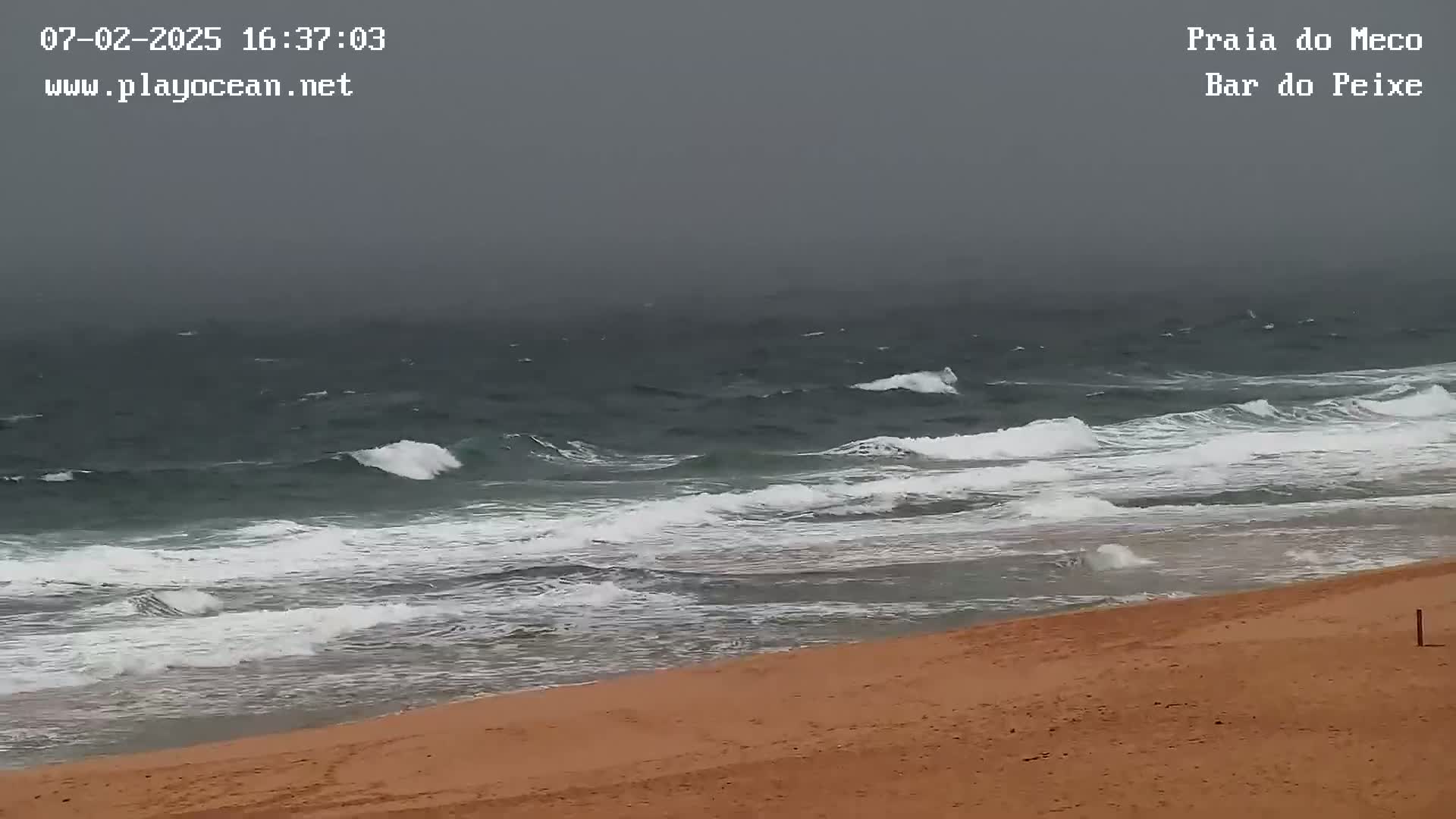 Praia do Meco Beach , Moinho de Baixo Live Cam  - Sesimbra,  Setubal, Portugal