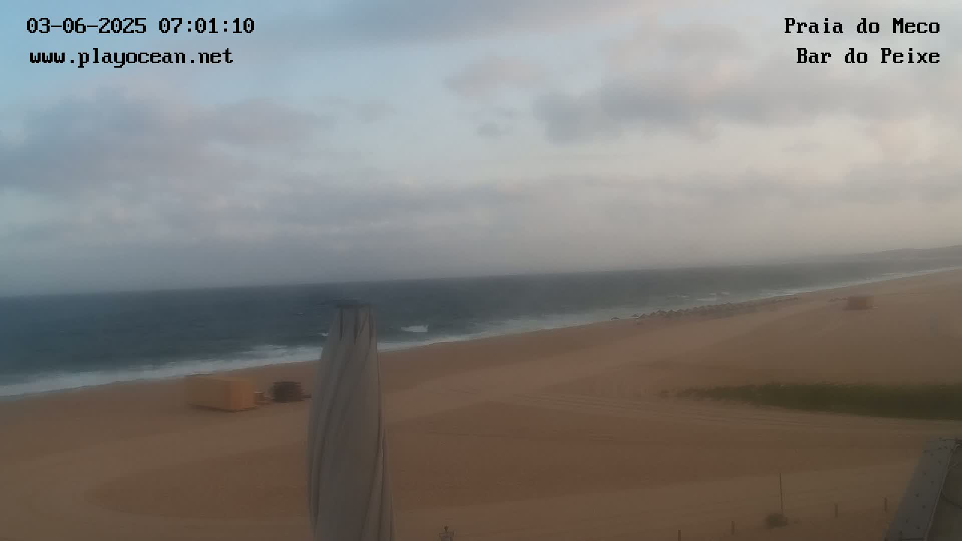 Praia do Meco Beach , Moinho de Baixo Live Cam  - Sesimbra,  Setubal, Portugal