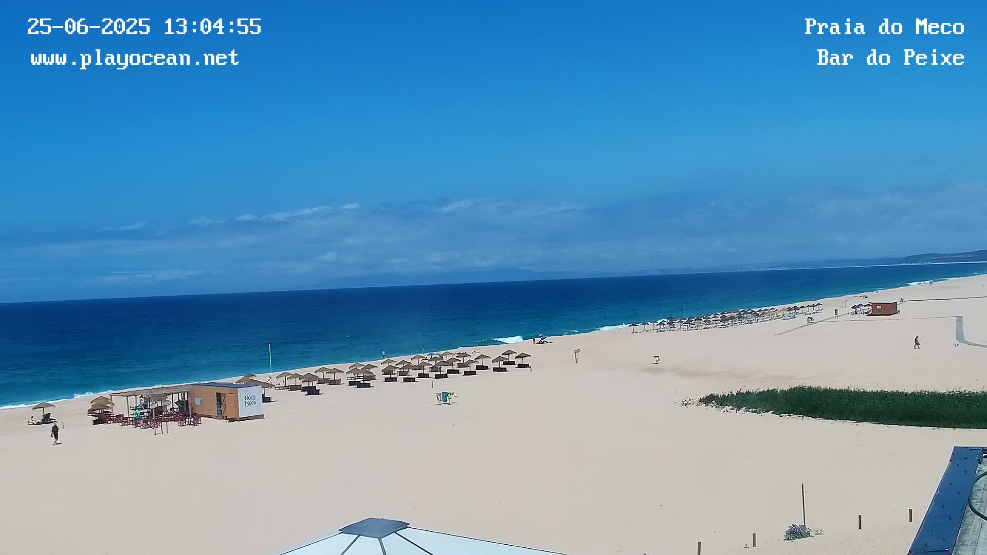 Praia do Meco Beach , Moinho de Baixo Live Cam  - Sesimbra,  Setubal, Lisbon, Portugal