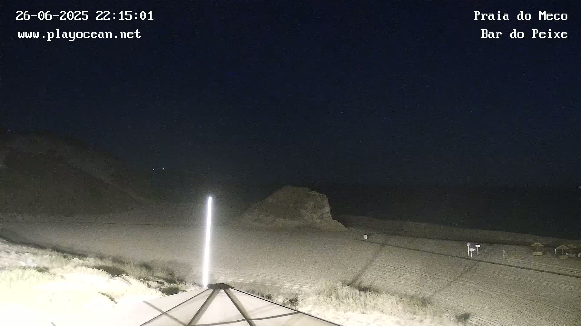 Praia do Meco Beach , Moinho de Baixo Live Cam  - Sesimbra,  Setubal, Lisbon, Portugal