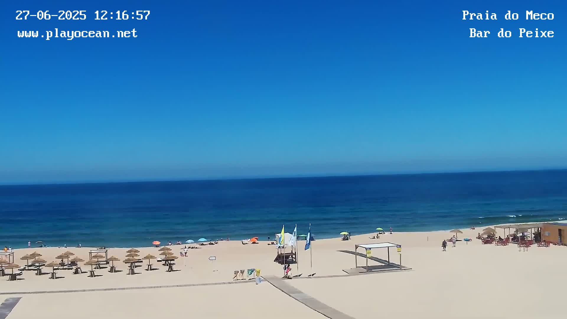 Praia do Meco Beach , Moinho de Baixo Live Cam  - Sesimbra,  Setubal, Lisbon, Portugal