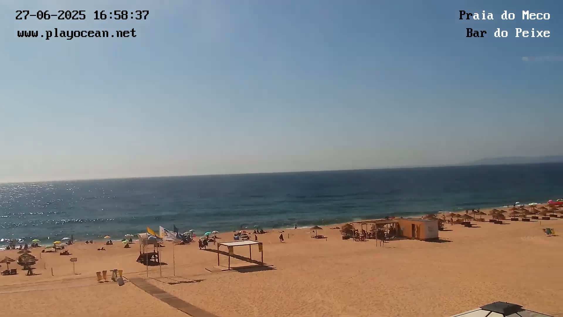 Praia do Meco Beach , Moinho de Baixo Live Cam  - Sesimbra,  Setubal, Lisbon, Portugal