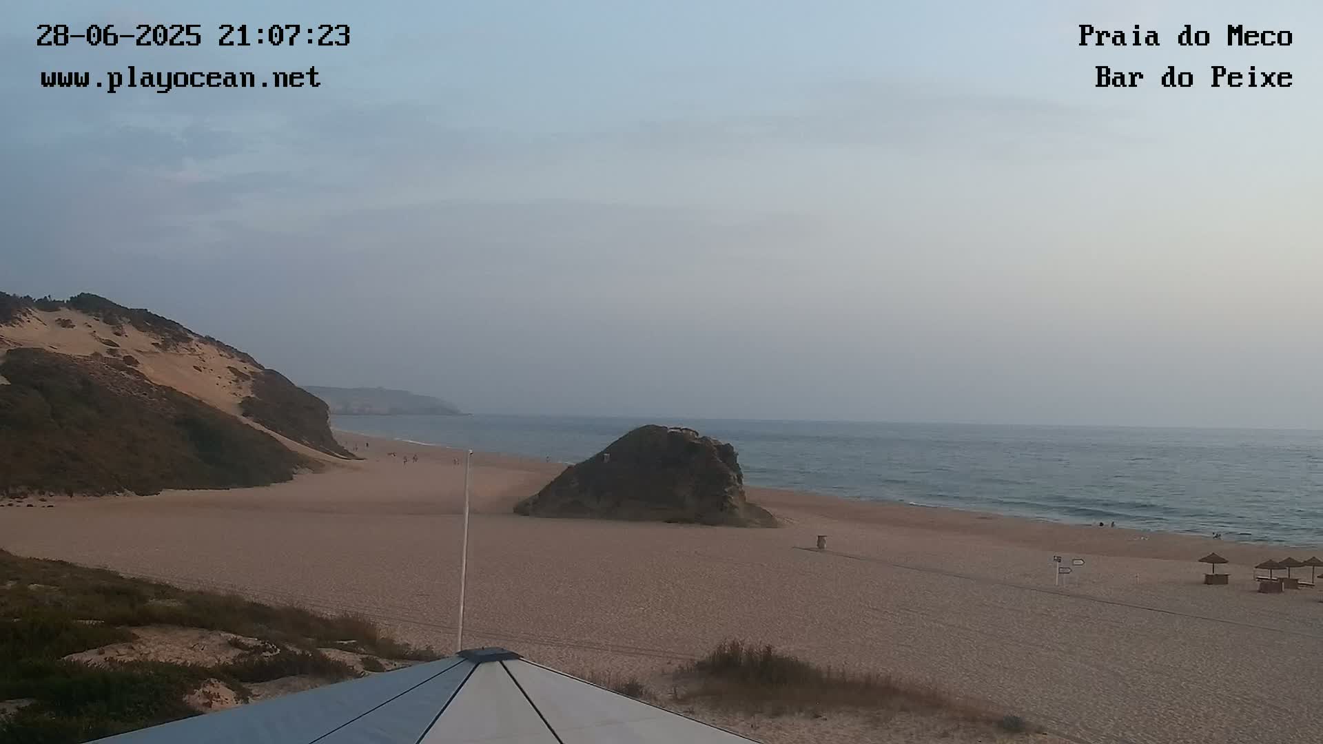 Praia do Meco Beach , Moinho de Baixo Live Cam  - Sesimbra,  Setubal, Lisbon, Portugal