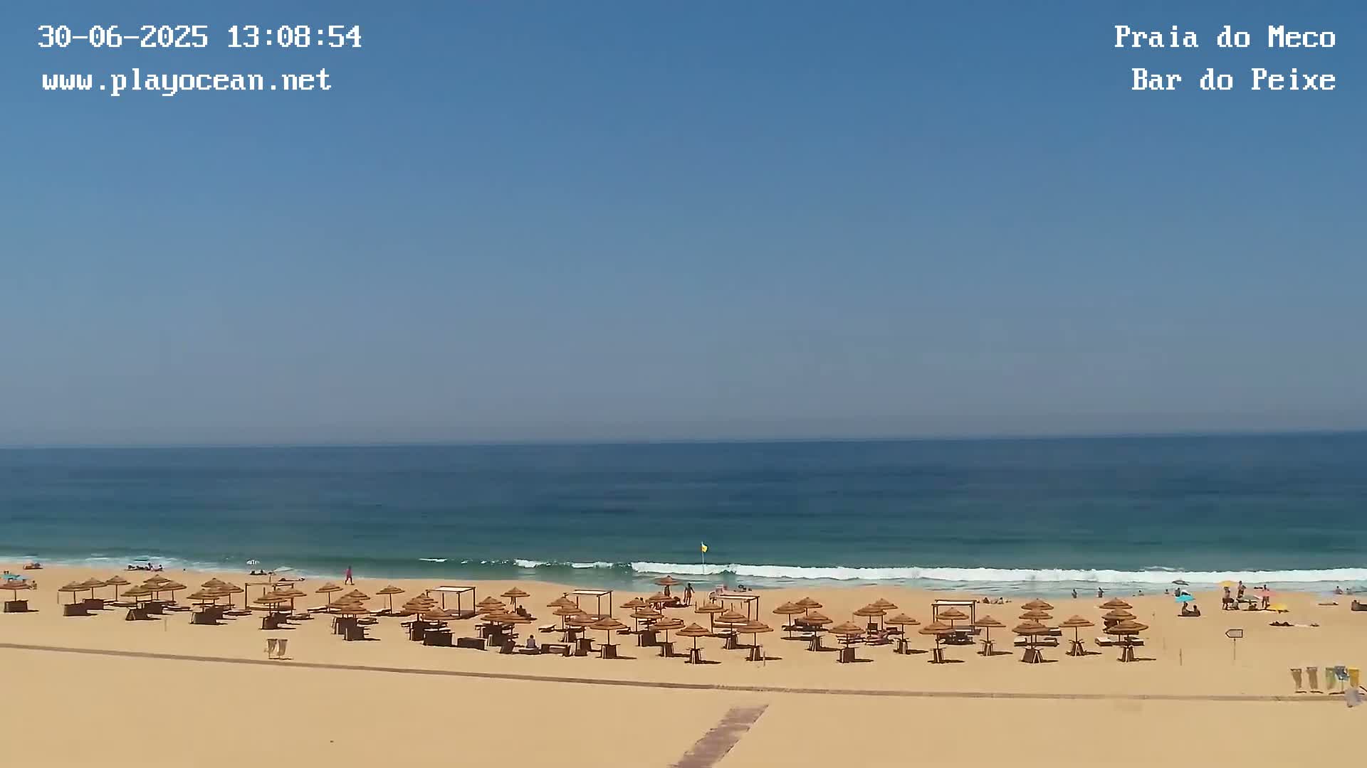 Praia do Meco Beach , Moinho de Baixo Live Cam  - Sesimbra,  Setubal, Lisbon, Portugal