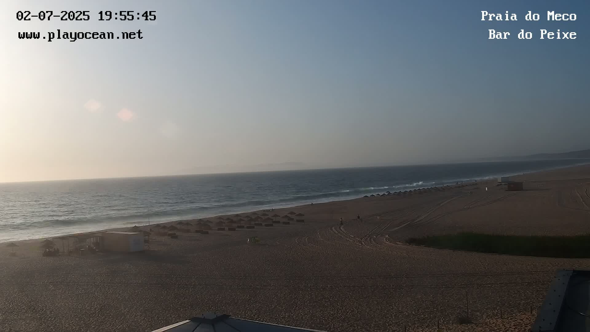 Praia do Meco Beach , Moinho de Baixo Live Cam  - Sesimbra,  Setubal, Lisbon, Portugal