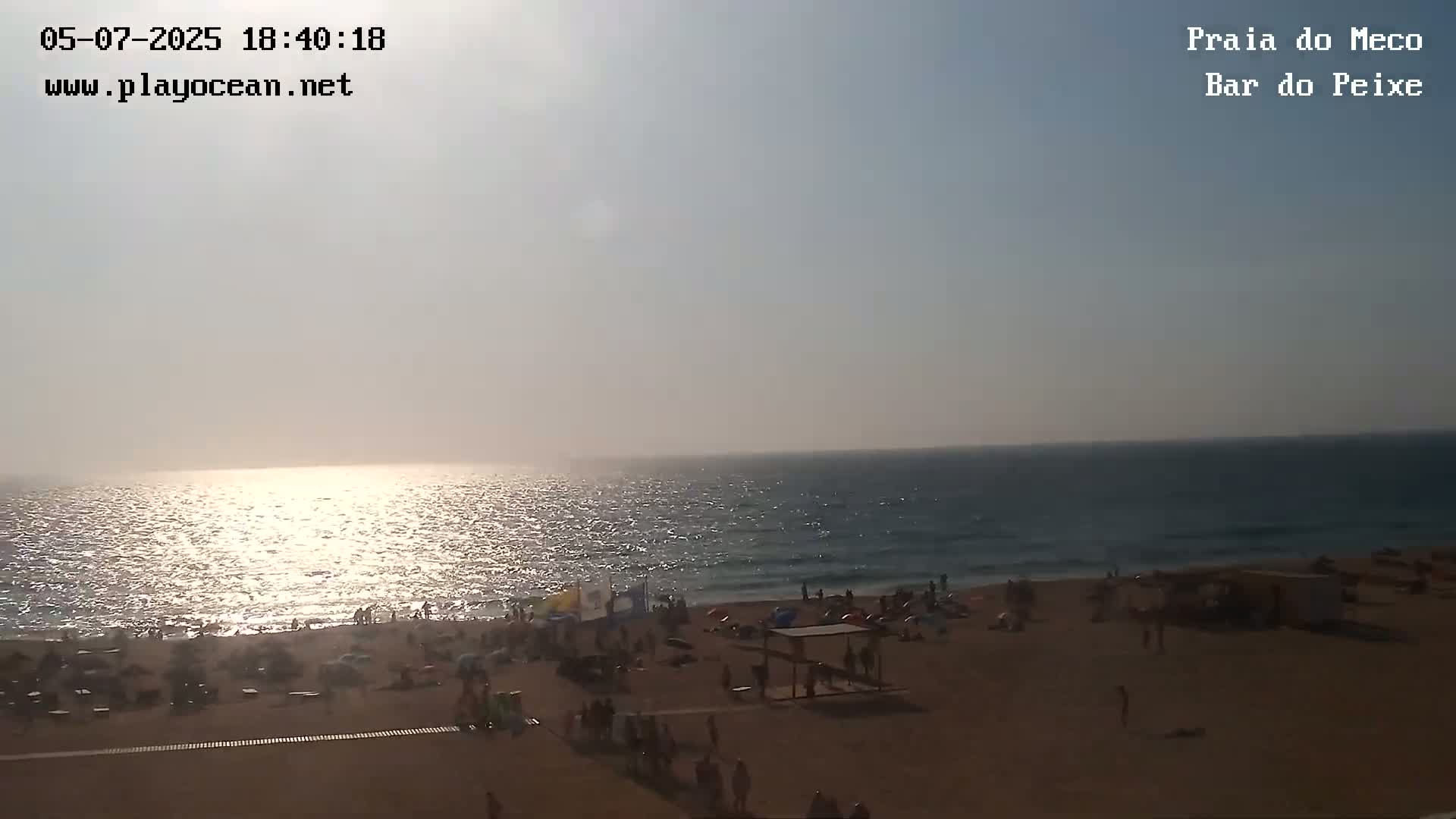Praia do Meco Beach , Moinho de Baixo Live Cam  - Sesimbra,  Setubal, Lisbon, Portugal