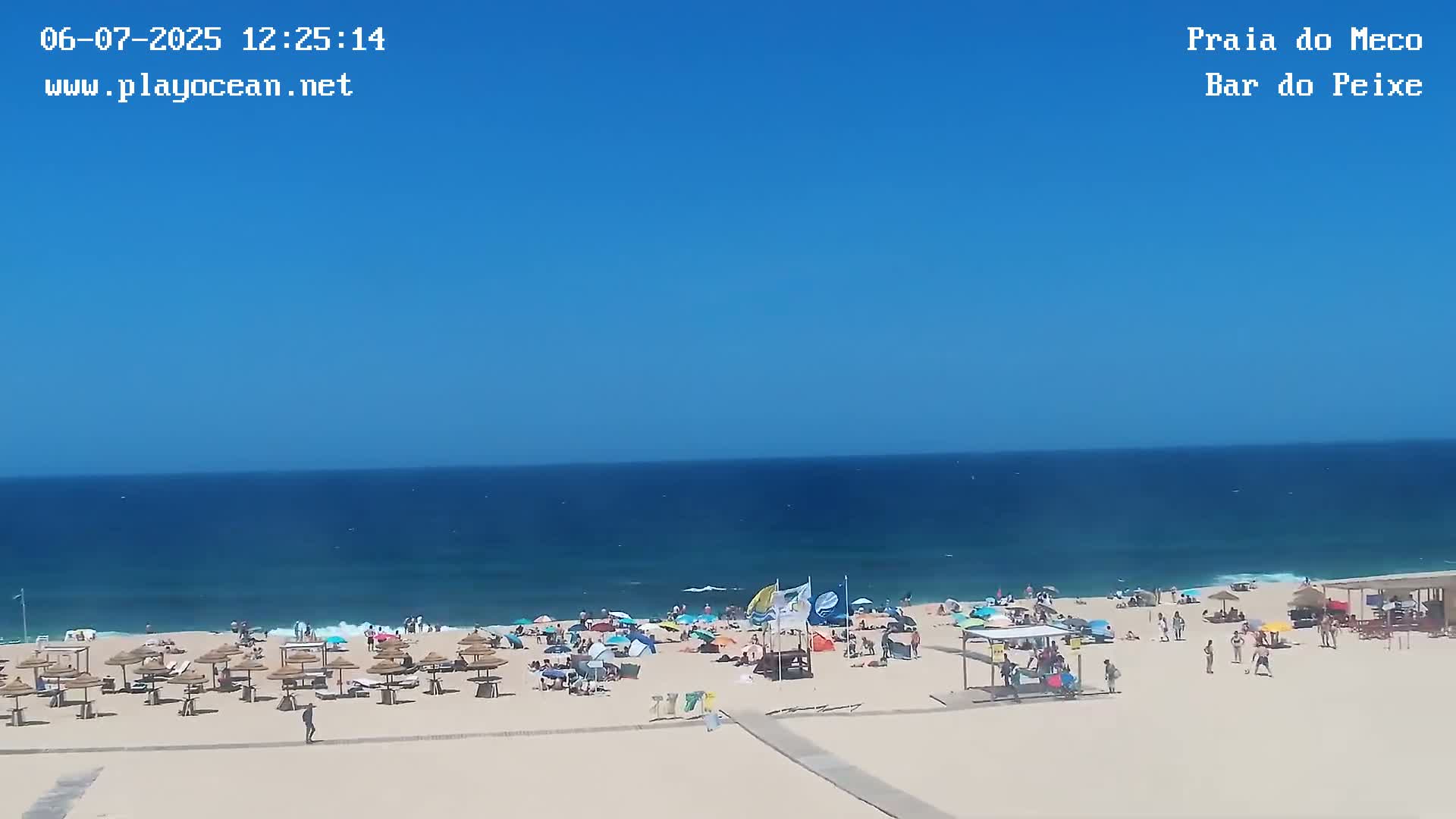 Praia do Meco Beach , Moinho de Baixo Live Cam  - Sesimbra,  Setubal, Lisbon, Portugal