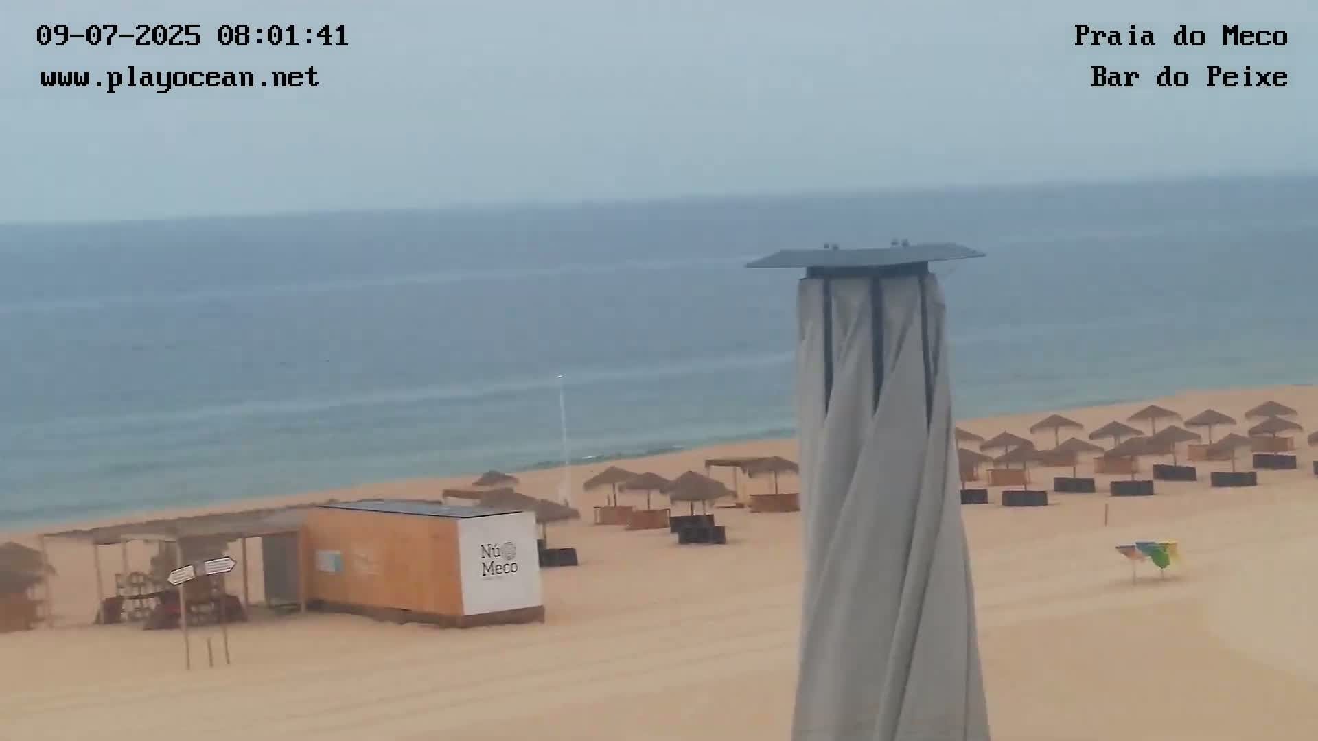 Praia do Meco Beach , Moinho de Baixo Live Cam  - Sesimbra,  Setubal, Lisbon, Portugal