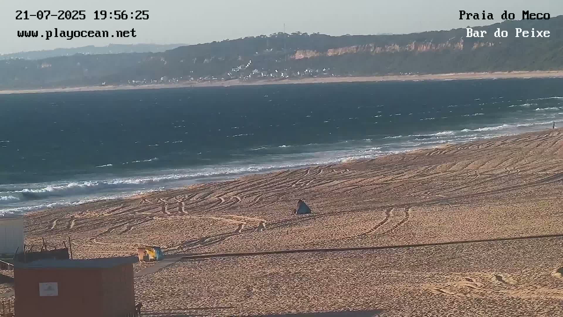 Praia do Meco Beach , Moinho de Baixo Live Cam  - Sesimbra,  Setubal, Lisbon, Portugal
