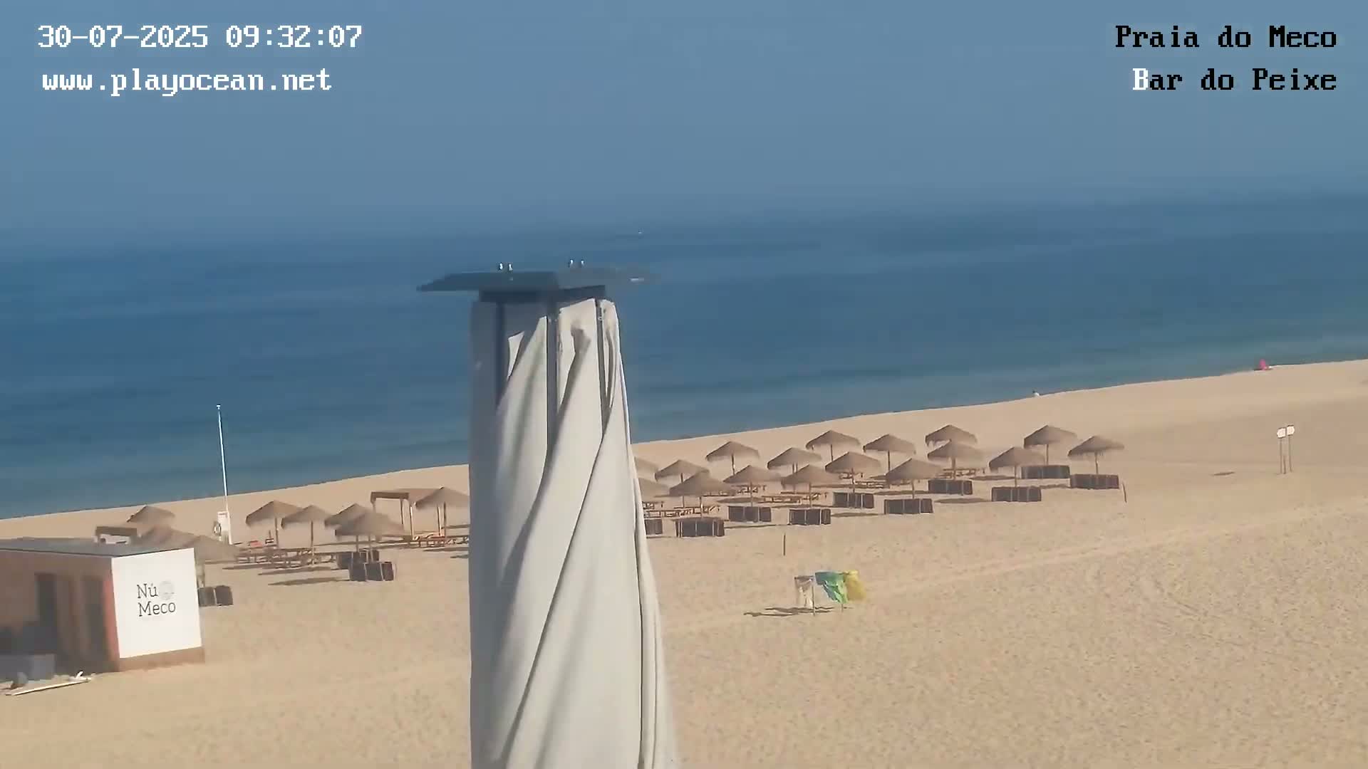 Praia do Meco Beach , Moinho de Baixo Live Cam  - Sesimbra,  Setubal, Lisbon, Portugal