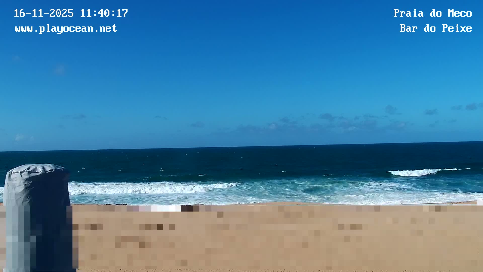 Praia do Meco Beach , Moinho de Baixo Live Cam  - Sesimbra,  Setubal, Lisbon, Portugal