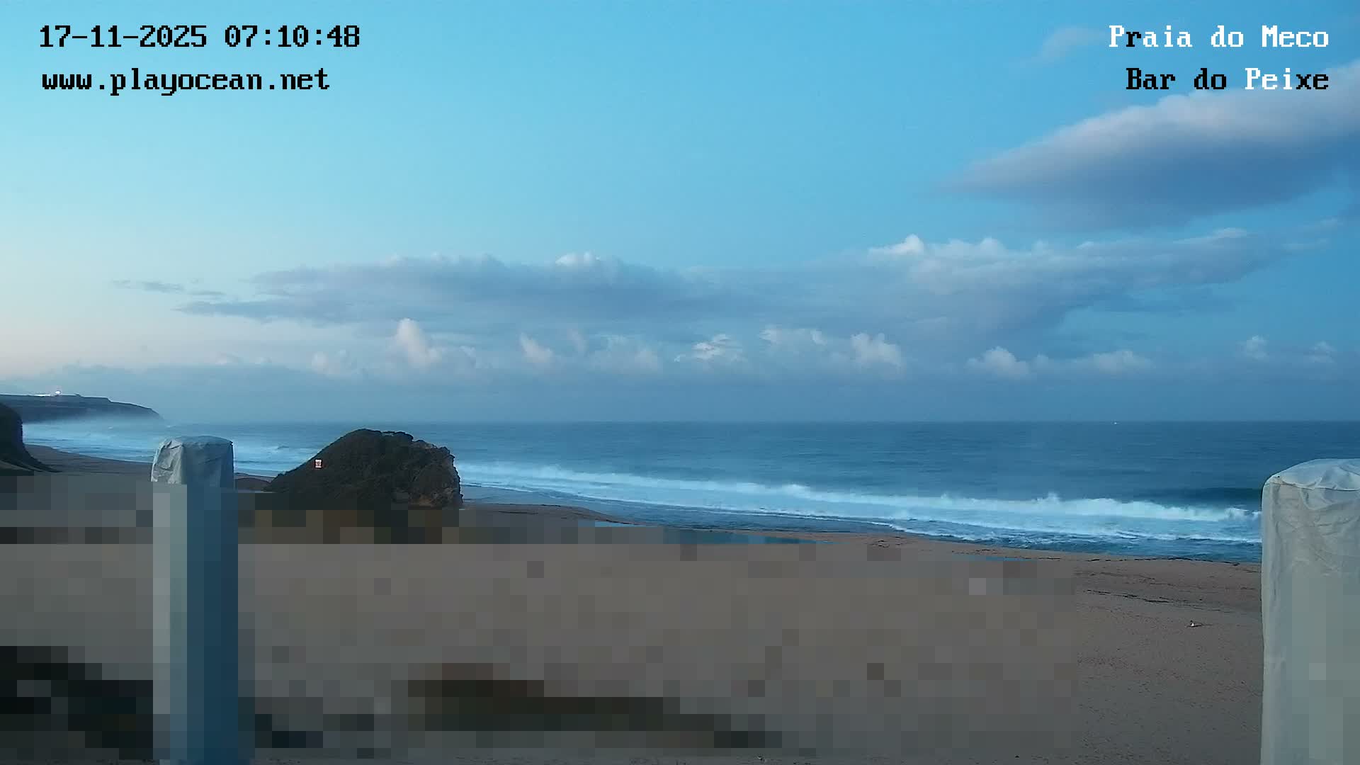 Praia do Meco Beach , Moinho de Baixo Live Cam  - Sesimbra,  Setubal, Lisbon, Portugal