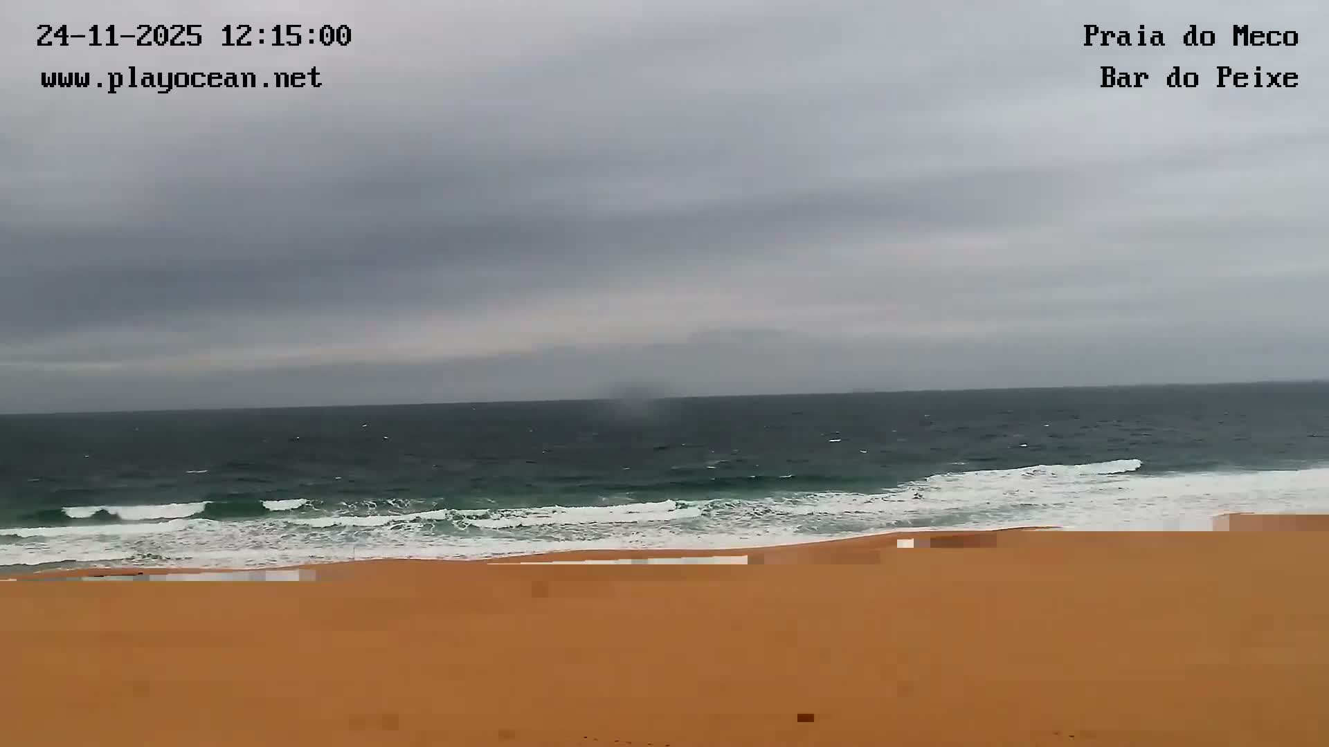 Praia do Meco Beach , Moinho de Baixo Live Cam  - Sesimbra,  Setubal, Lisbon, Portugal