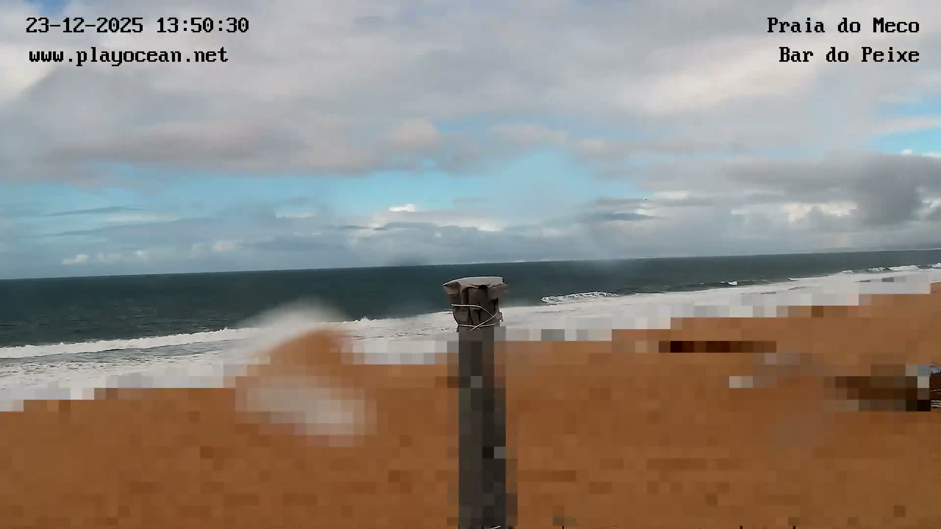 Praia do Meco Beach , Moinho de Baixo Live Cam  - Sesimbra,  Setubal, Lisbon, Portugal