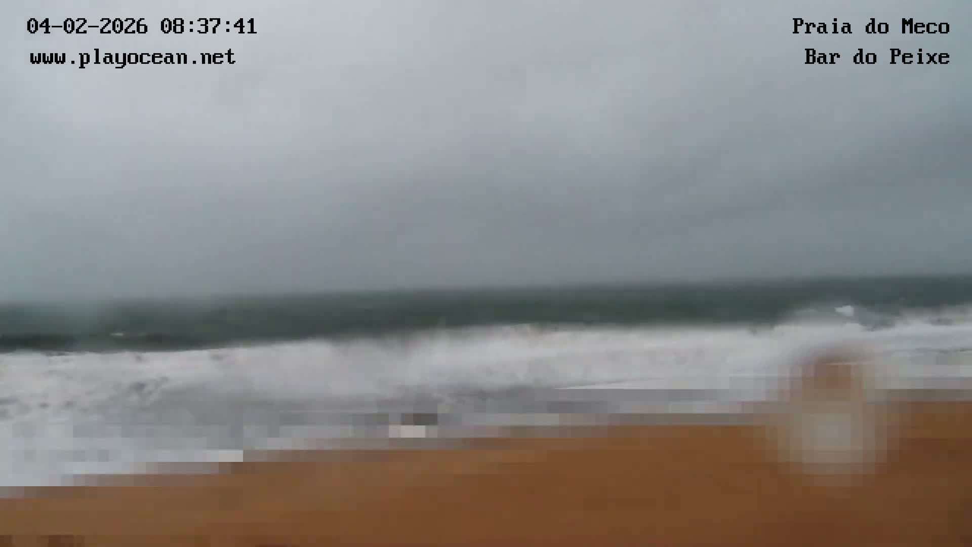 Praia do Meco Beach , Moinho de Baixo Live Cam  - Sesimbra,  Setubal, Lisbon, Portugal