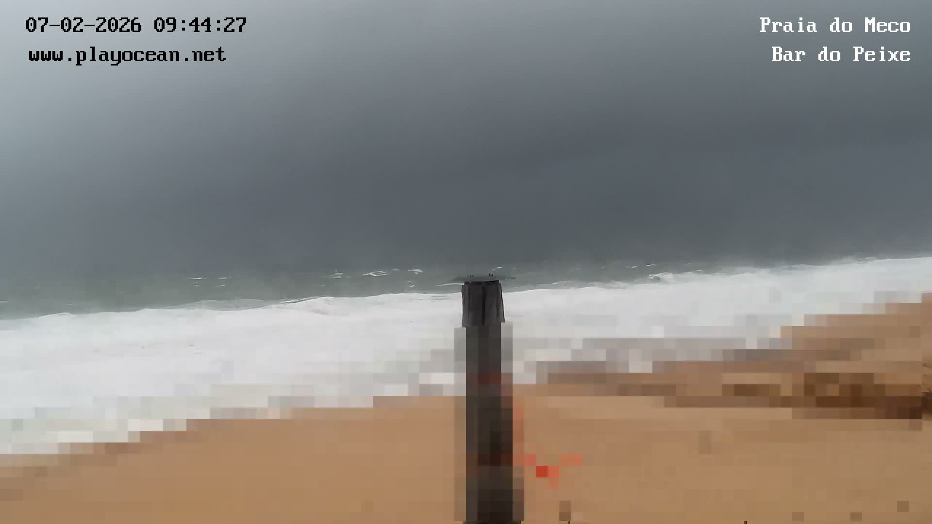 Praia do Meco Beach , Moinho de Baixo Live Cam  - Sesimbra,  Setubal, Lisbon, Portugal