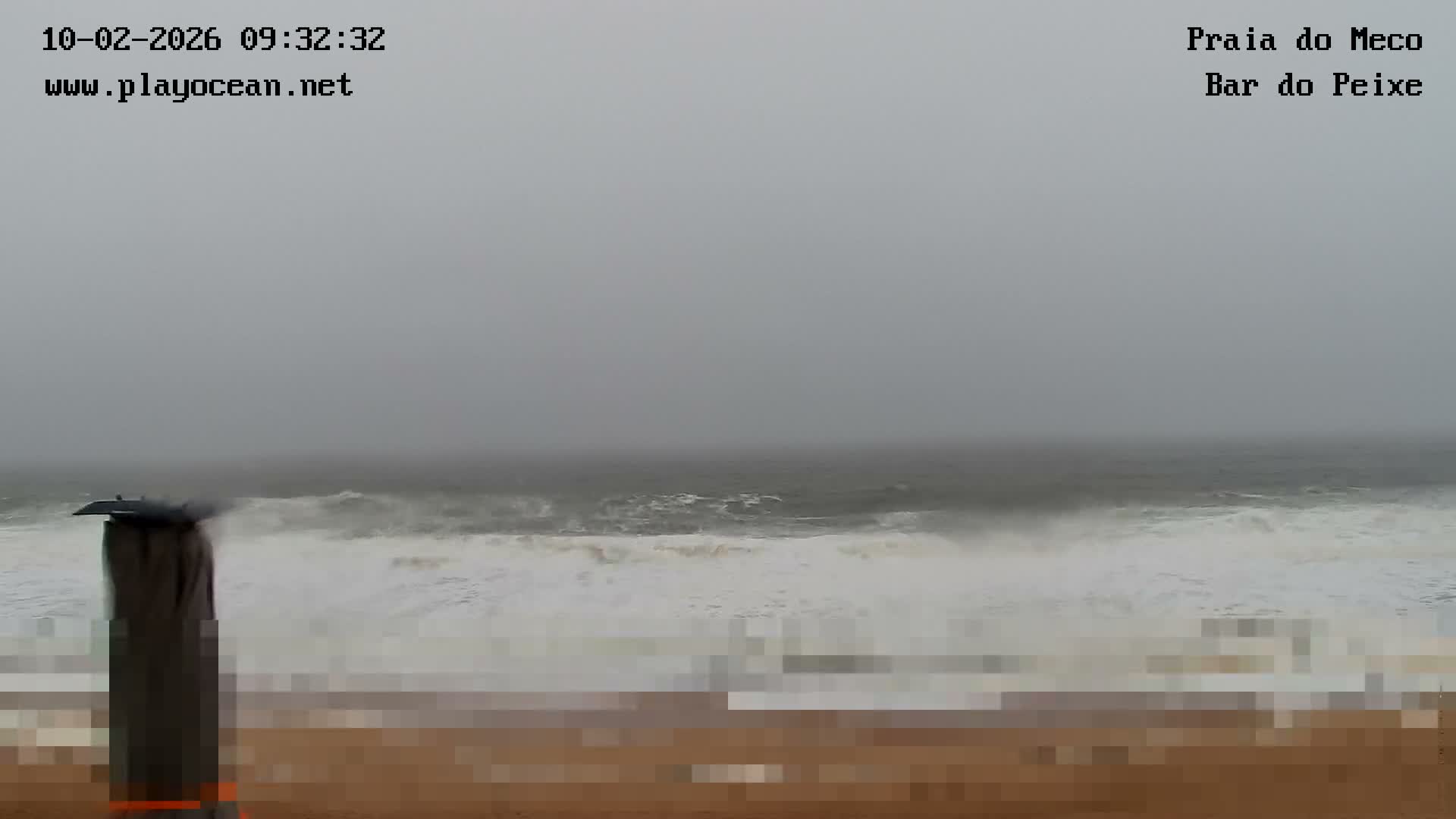 Praia do Meco Beach , Moinho de Baixo Live Cam  - Sesimbra,  Setubal, Lisbon, Portugal
