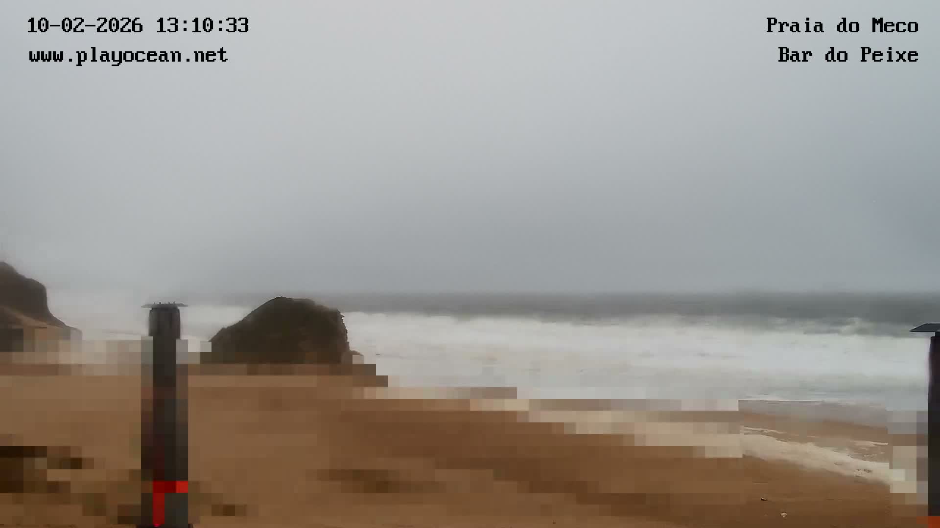 Praia do Meco Beach , Moinho de Baixo Live Cam  - Sesimbra,  Setubal, Lisbon, Portugal