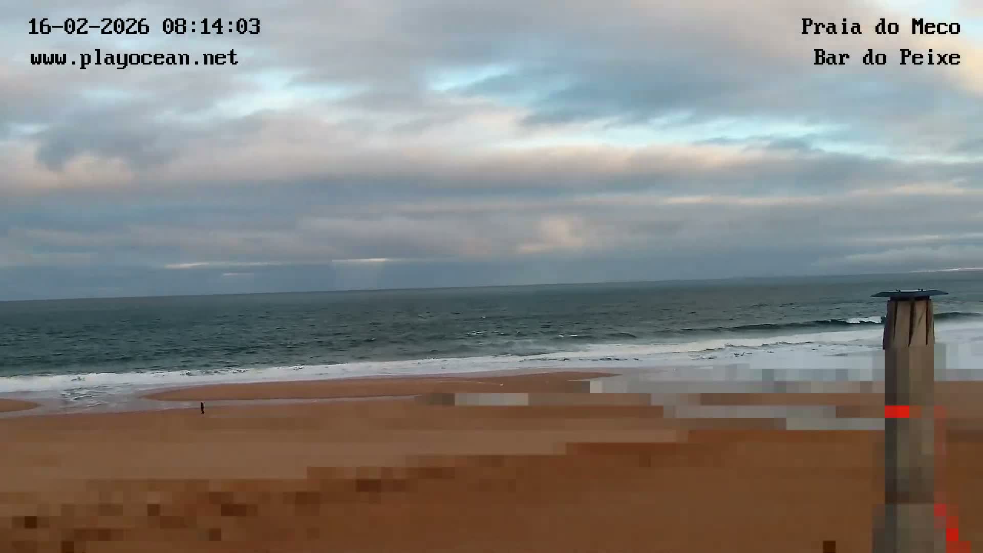 Praia do Meco Beach , Moinho de Baixo Live Cam  - Sesimbra,  Setubal, Lisbon, Portugal