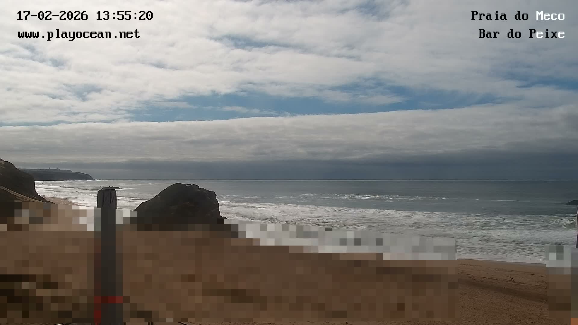 Praia do Meco Beach , Moinho de Baixo Live Cam  - Sesimbra,  Setubal, Lisbon, Portugal