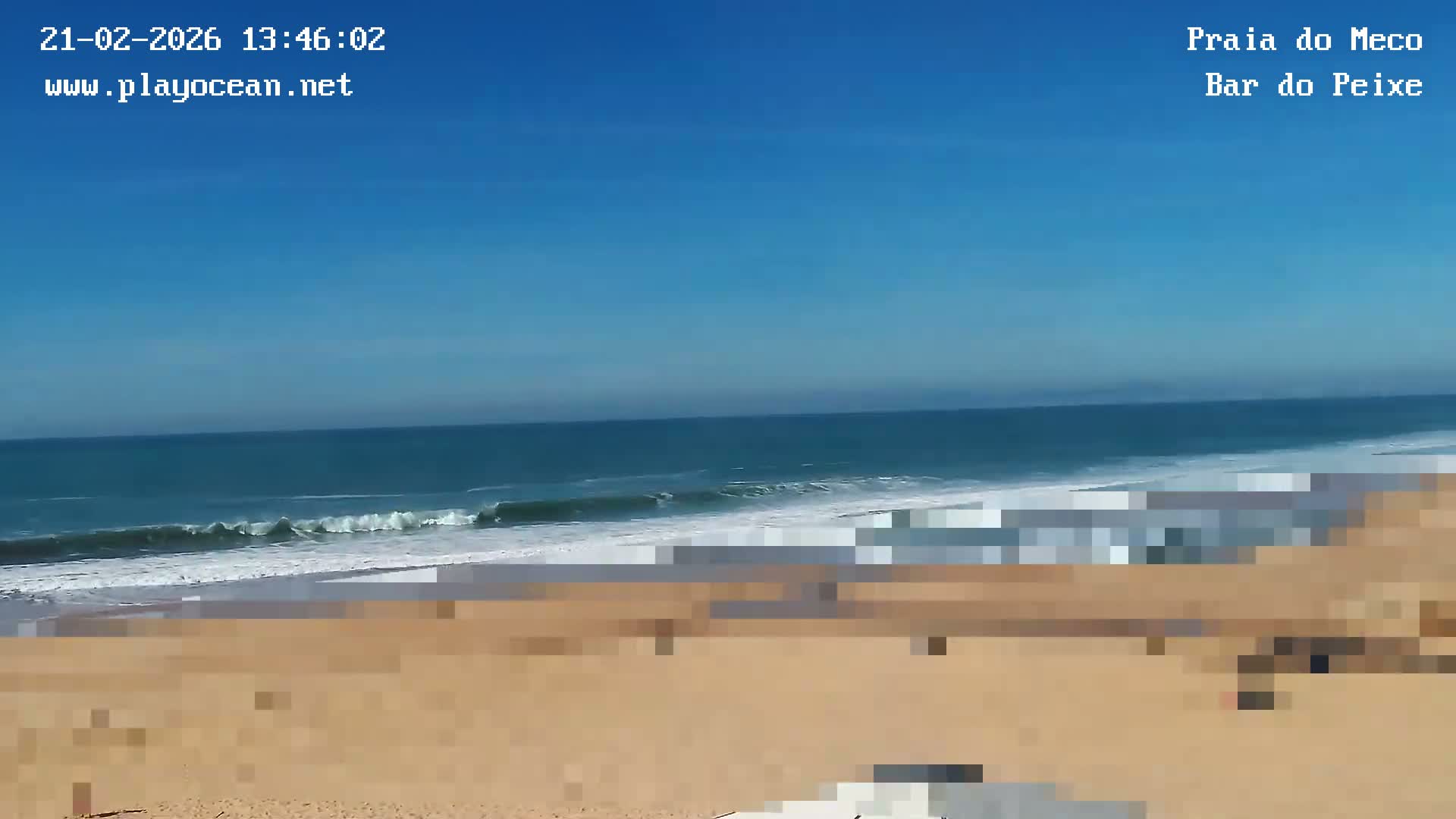 Praia do Meco Beach , Moinho de Baixo Live Cam  - Sesimbra,  Setubal, Lisbon, Portugal
