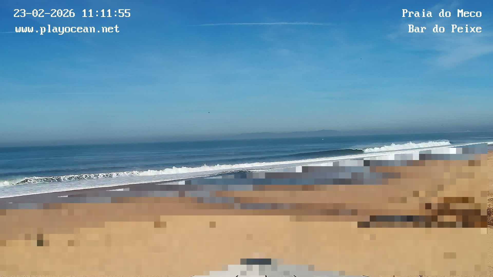 Praia do Meco Beach , Moinho de Baixo Live Cam  - Sesimbra,  Setubal, Lisbon, Portugal