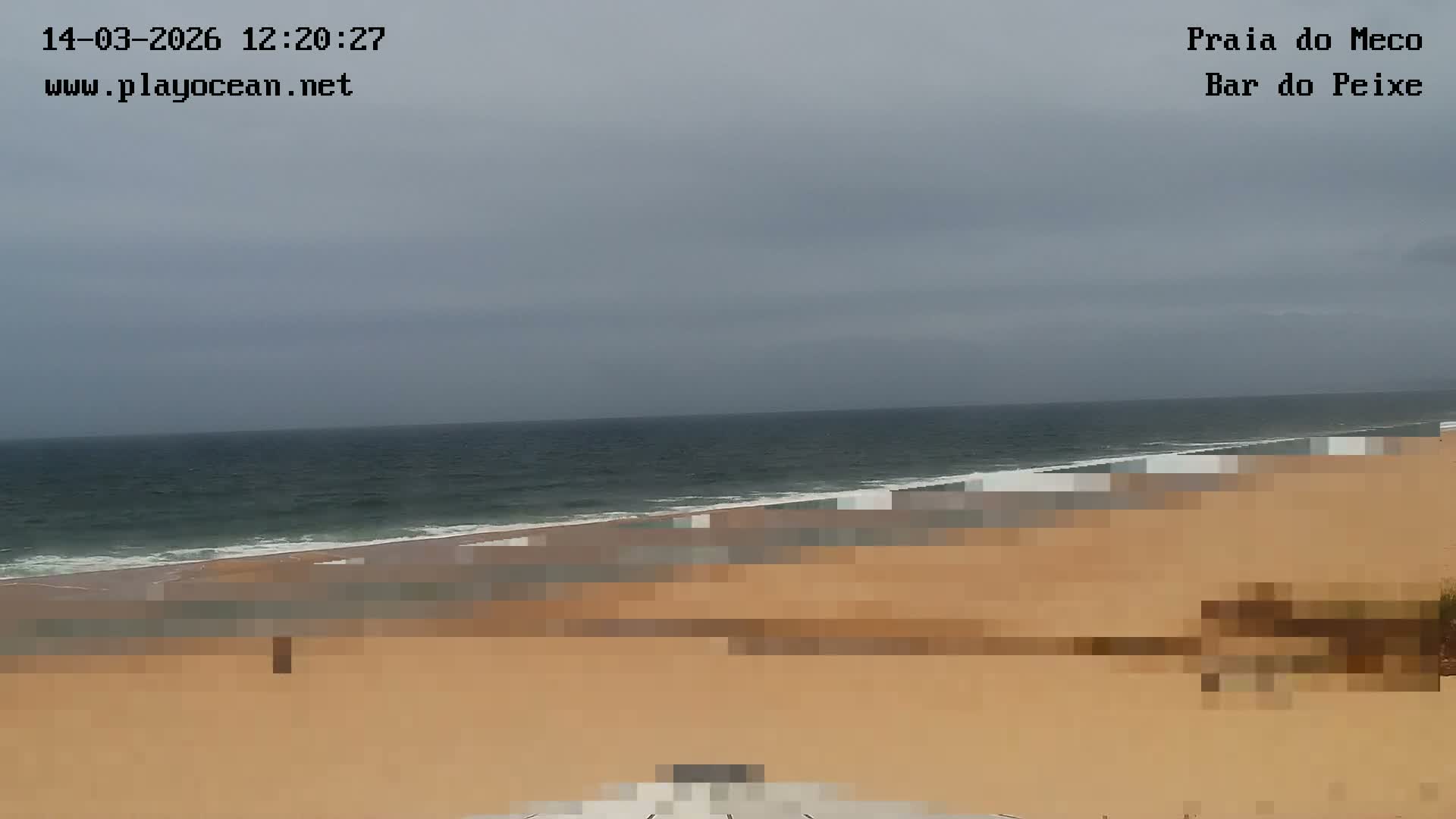 Praia do Meco Beach , Moinho de Baixo Live Cam  - Sesimbra,  Setubal, Lisbon, Portugal