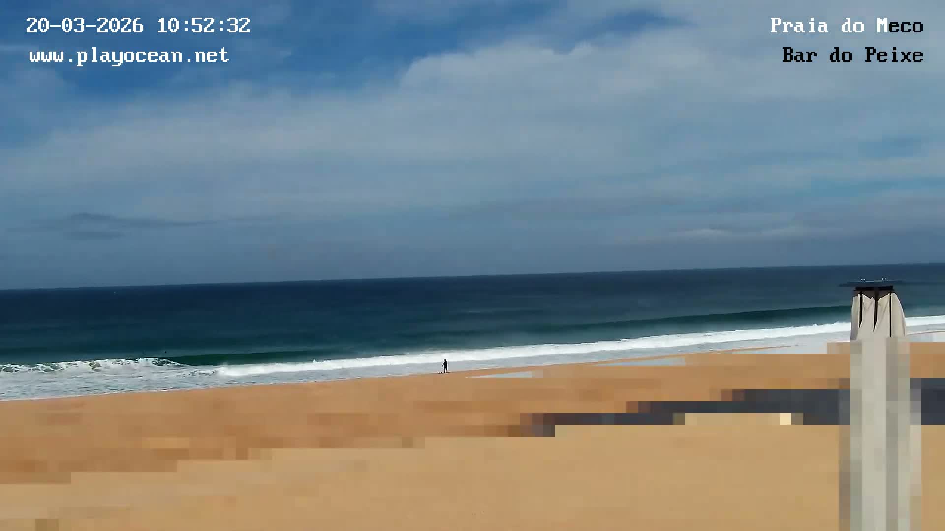 Praia do Meco Beach , Moinho de Baixo Live Cam  - Sesimbra,  Setubal, Lisbon, Portugal