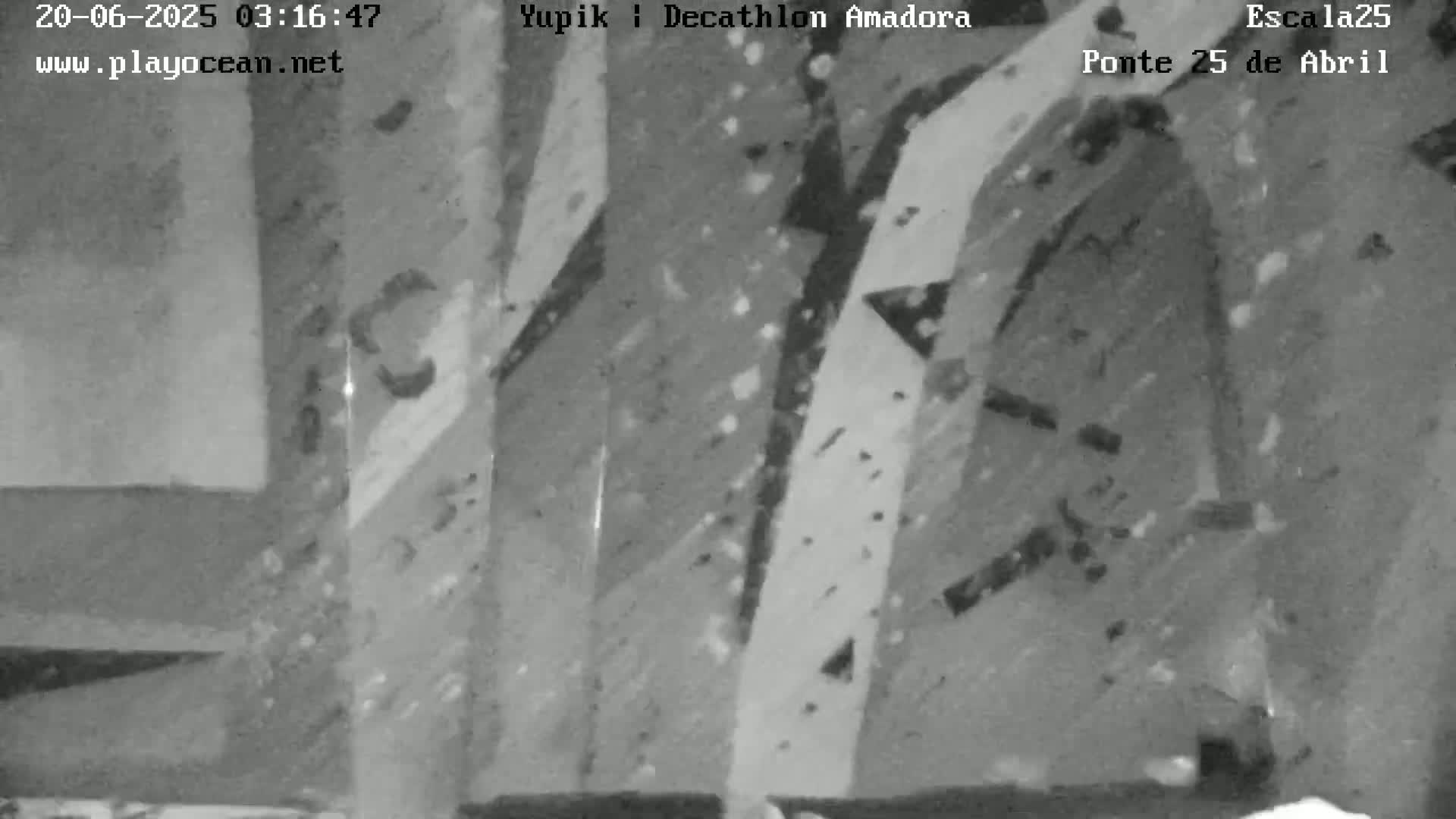 Under Ponte 25 de April Bridge, Escala25 Climbing Studio Live Cam - Alcantara, Lisbon, Portugal 