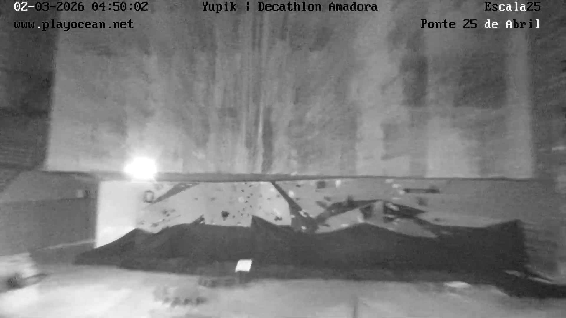 Under Ponte 25 de April Bridge, Escala25 Climbing Studio Live Cam - Alcantara, Lisbon, Portugal 