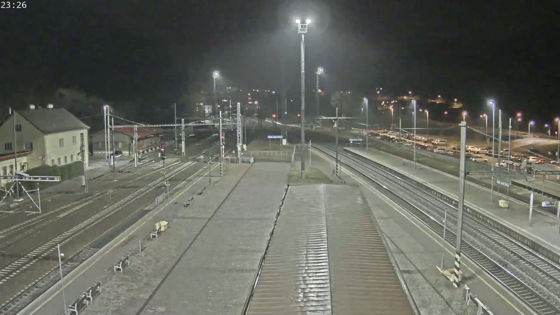 Usti nad Orlici Main Train Station Live Cam - Usti nas Orlici, Pardubice, Czechia
