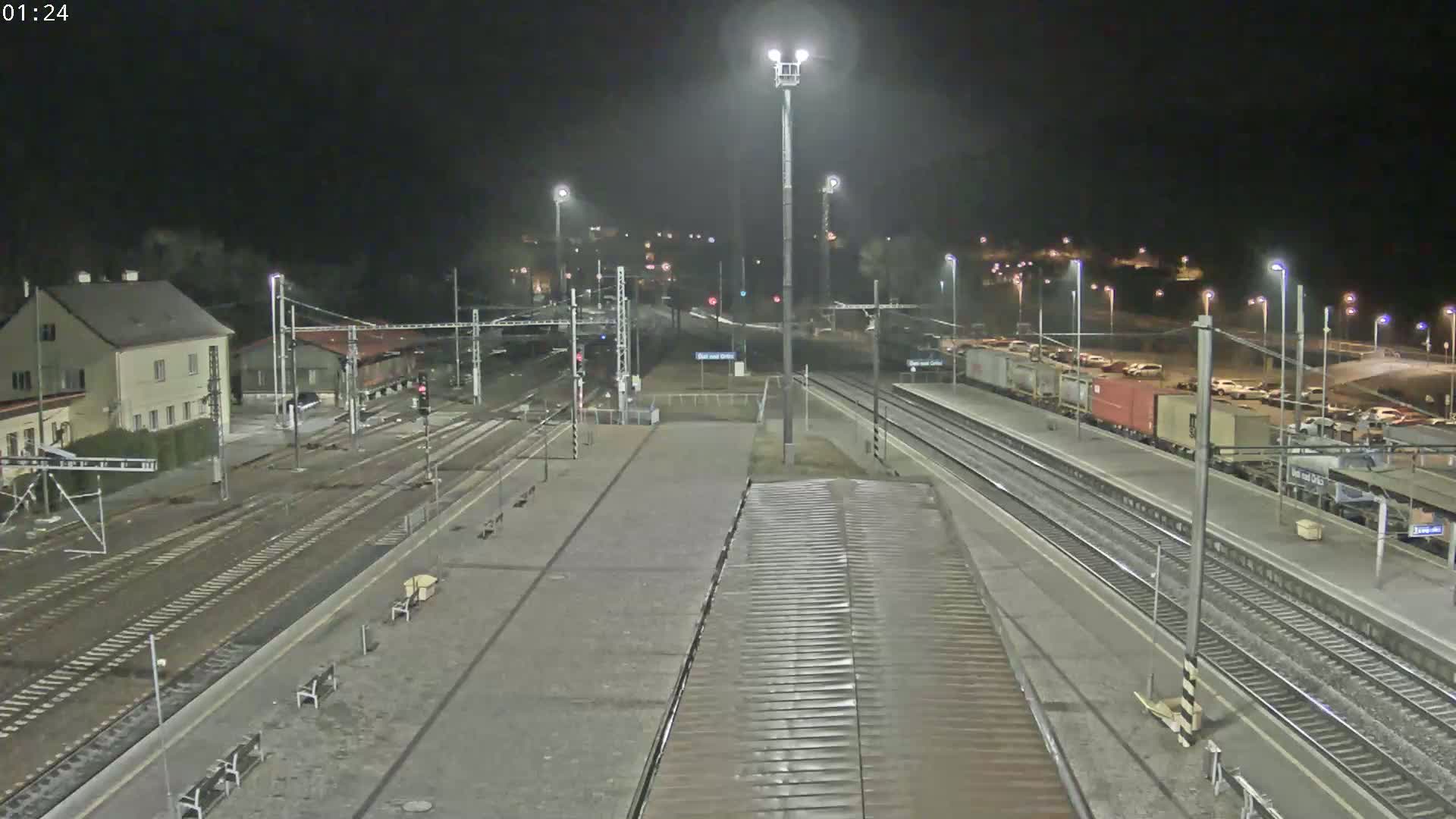 Usti nad Orlici Main Train Station Live Cam - Usti nas Orlici, Pardubice, Czechia