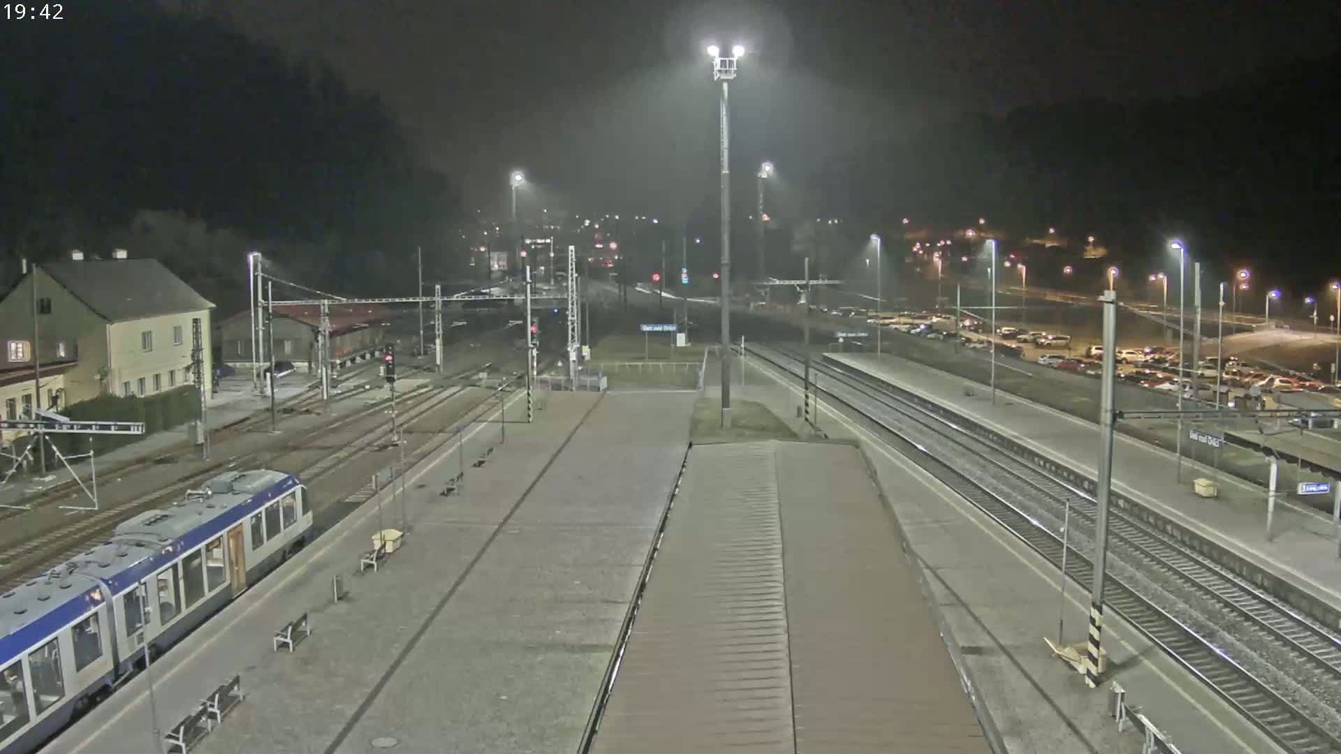 Usti nad Orlici Main Train Station Live Cam - Usti nas Orlici, Pardubice, Czechia