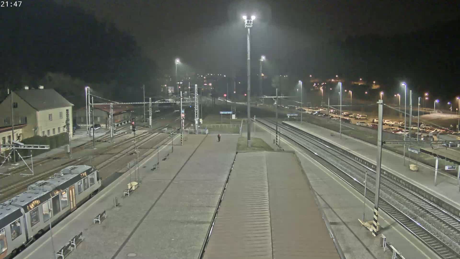 Usti nad Orlici Main Train Station Live Cam - Usti nas Orlici, Pardubice, Czechia