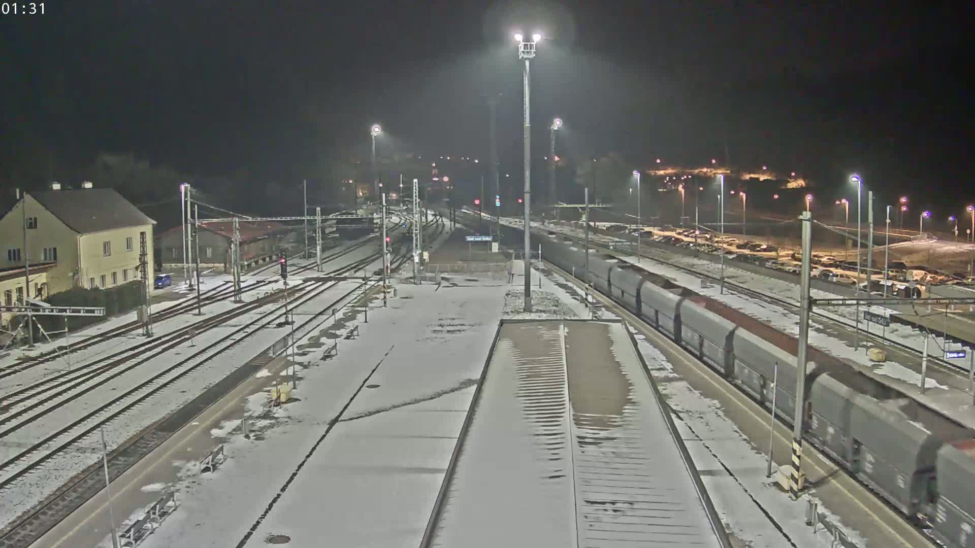 Usti nad Orlici Main Train Station Live Cam - Usti nas Orlici, Pardubice, Czechia