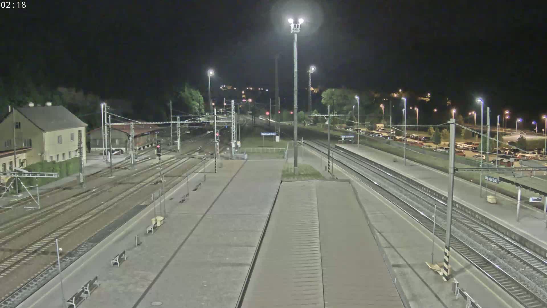 Usti nad Orlici Main Train Station Live Cam - Usti nas Orlici, Pardubice, Czechia