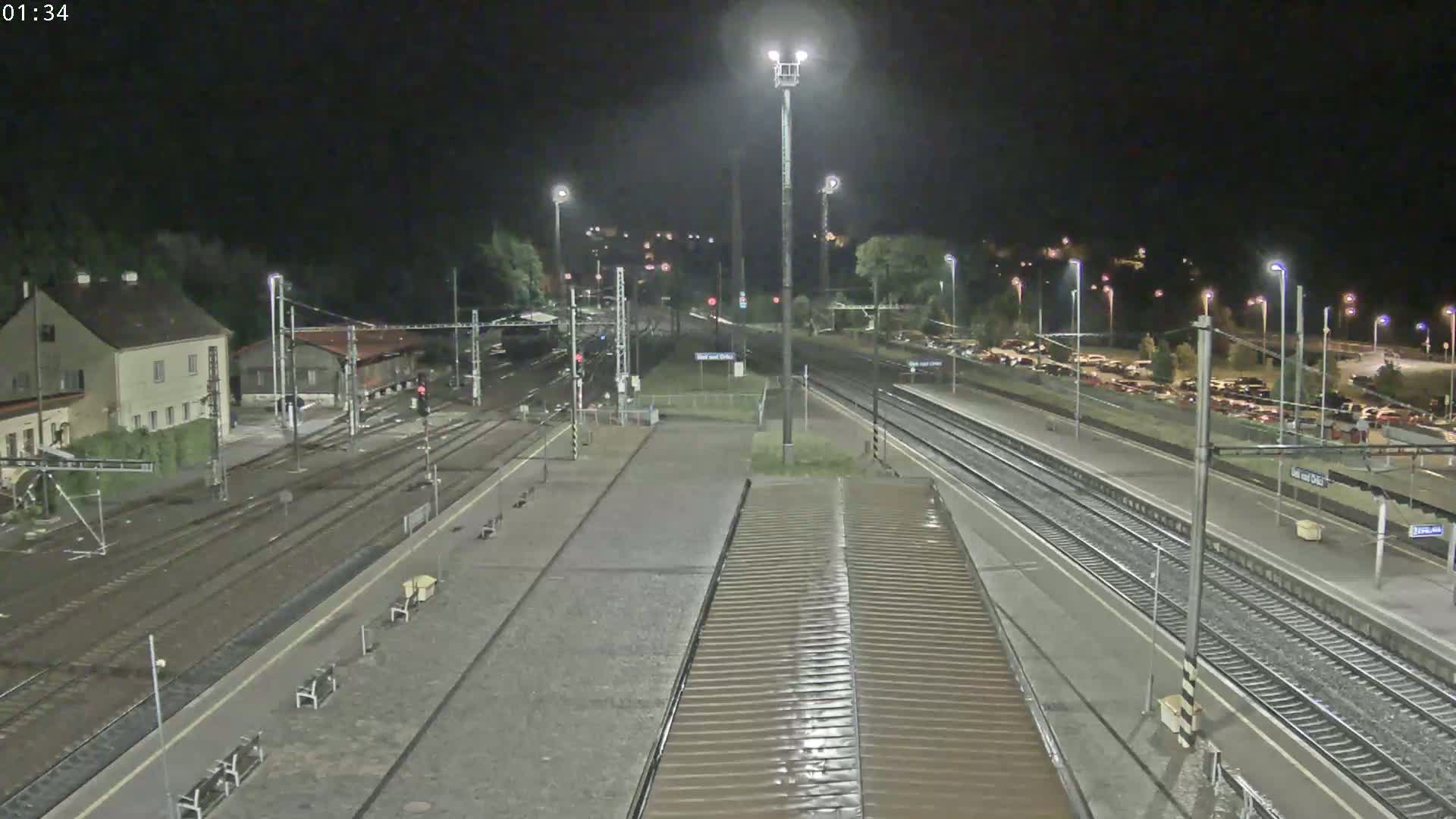 Usti nad Orlici Main Train Station Live Cam - Usti nas Orlici, Pardubice, Czechia